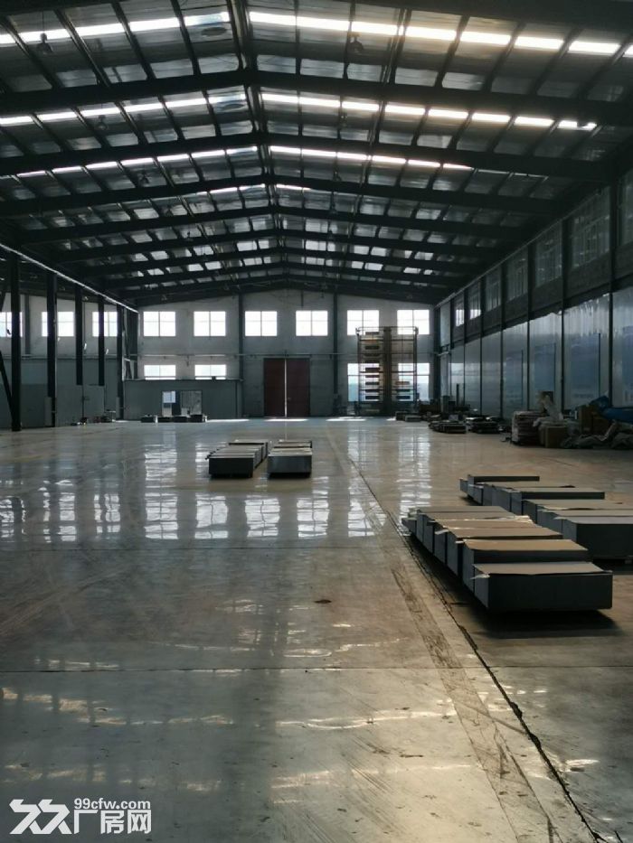 长清平安1000平轻钢厂房，现房租赁带行车，空间方正！-图2
