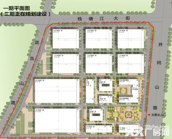 高速口单一层厂房、省级高新区、基础配套齐全-图2